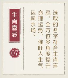 青州起名流程七